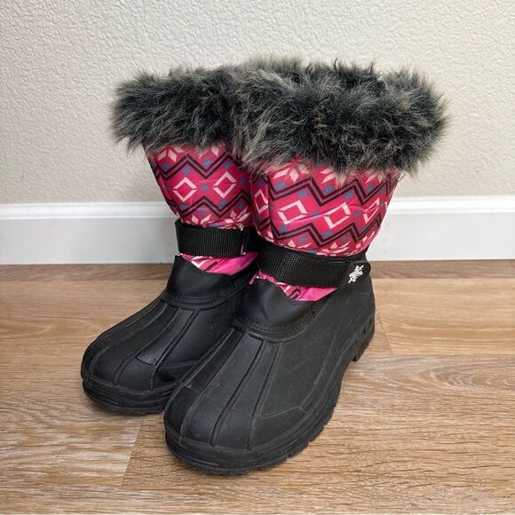 Jands by Transco Geometric Print Women’s Snow Boots - Picture 3 of 12